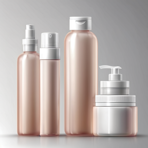 化妝品塑料瓶和罐子